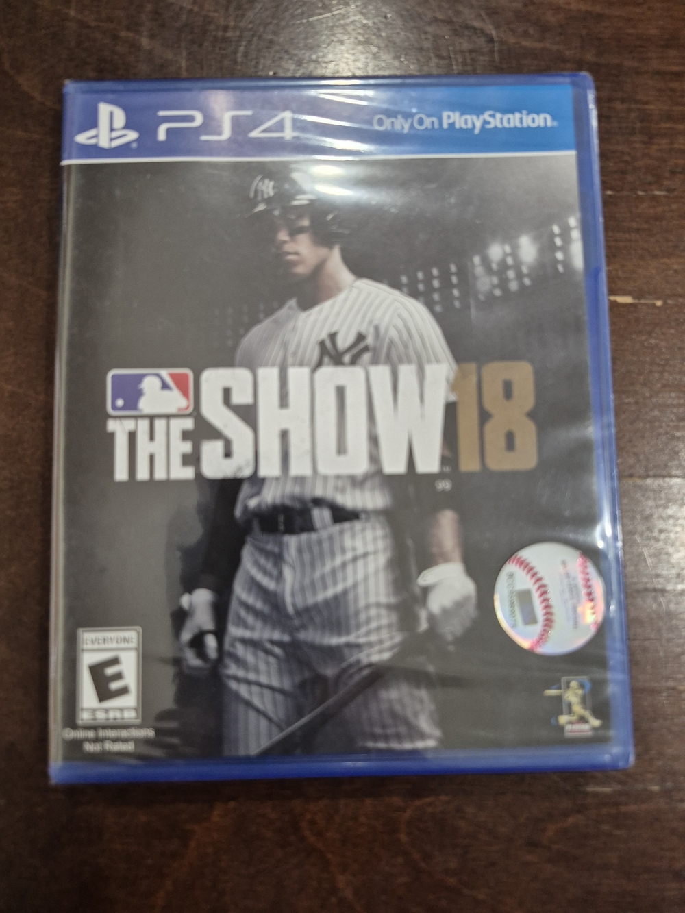 MLB The Show 18 PS4 Video Game - Blue